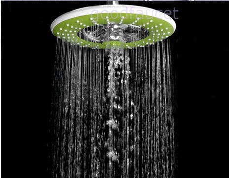 wholesale and retail Promotion Luxury Chrome Bathroom Rain Shower Mixer Tap Bathtub Faucet Adjustable Height