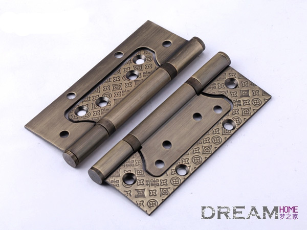 Europe style door hinges classical fashion antique stainless steel strong slient hinges for door   Free shipping
