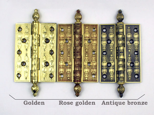 European style door hinges all brass classical fashion strong hinges 30 years quality guarantee