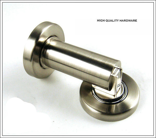 Two use luxury Silver color zinc alloy door stopper classical door stops strong magnetism plastic uptake Free shipping