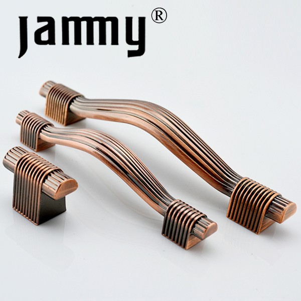 2pcs 2014 single hole Antique Copper  furniture decorative kitchen cabinet handle high quality armbry door pull