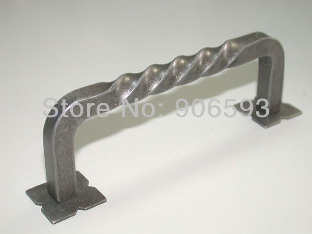 12pcs lot free shipping Classic iron craft artistic cabinet handlefurniture handledrawer handle