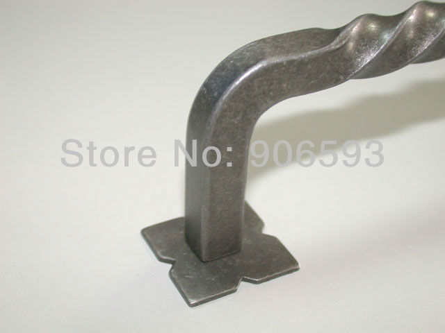 12pcs lot free shipping Classic iron craft artistic cabinet handle\furniture handle\drawer handle