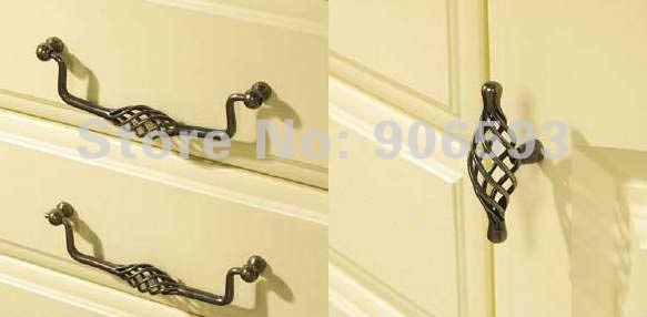12pcs lot free shipping Classic steel birdcage cabinet  handlefurniture handledrawer handle