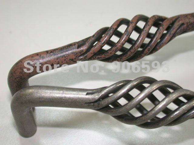 12pcs lot free shipping Classic steel birdcage cabinet  handle\furniture handle\drawer knob