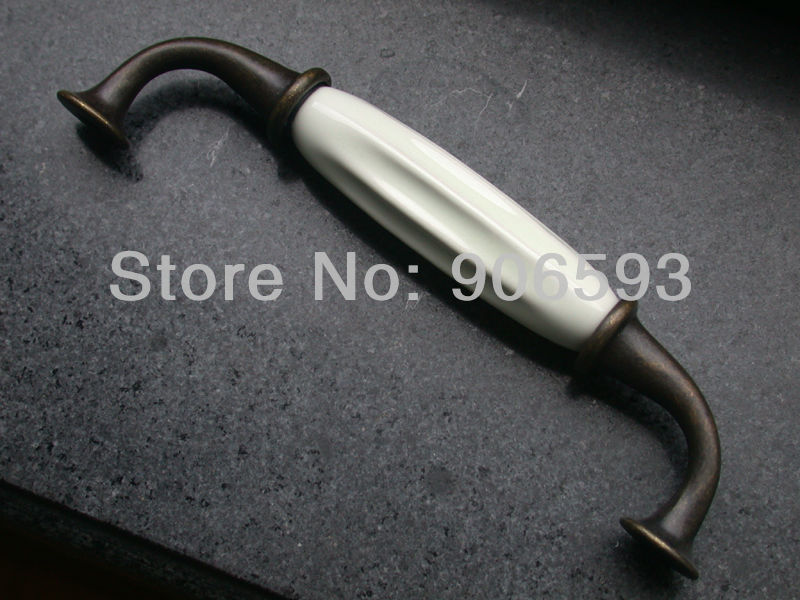 12pcs lot free shipping Classic tastorable ivory porcelain cabinet handle\furniture handle\furniture handle\porcelain handle