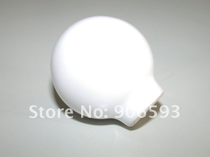 12pcs lot free shipping\Porcelain white circular cabinet knob\porcelain handle\porcelain knob
