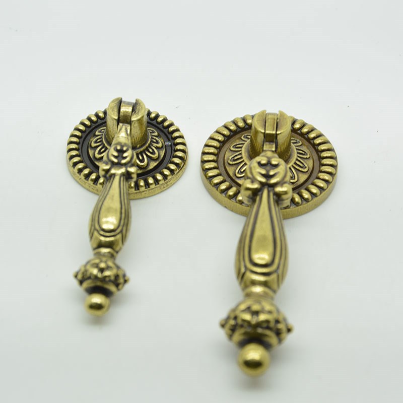 large size bronze antique zinc alloy single hole 40g cabinet knobs and handles  furniture handles handles for cabinets