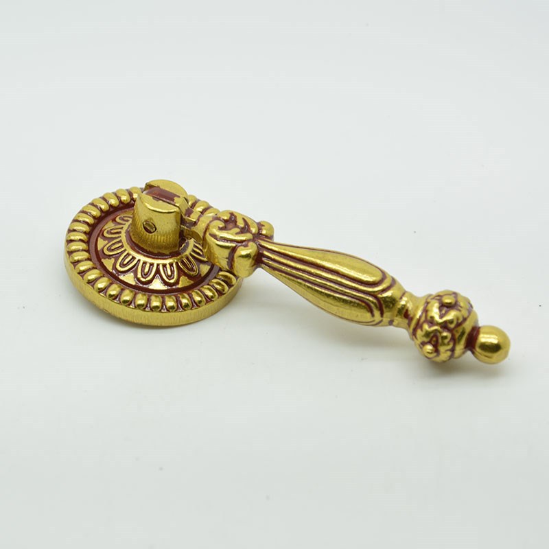large size copper antique zinc alloy single hole 40g cabinet knobs and handles  furniture handles handles for cabinets