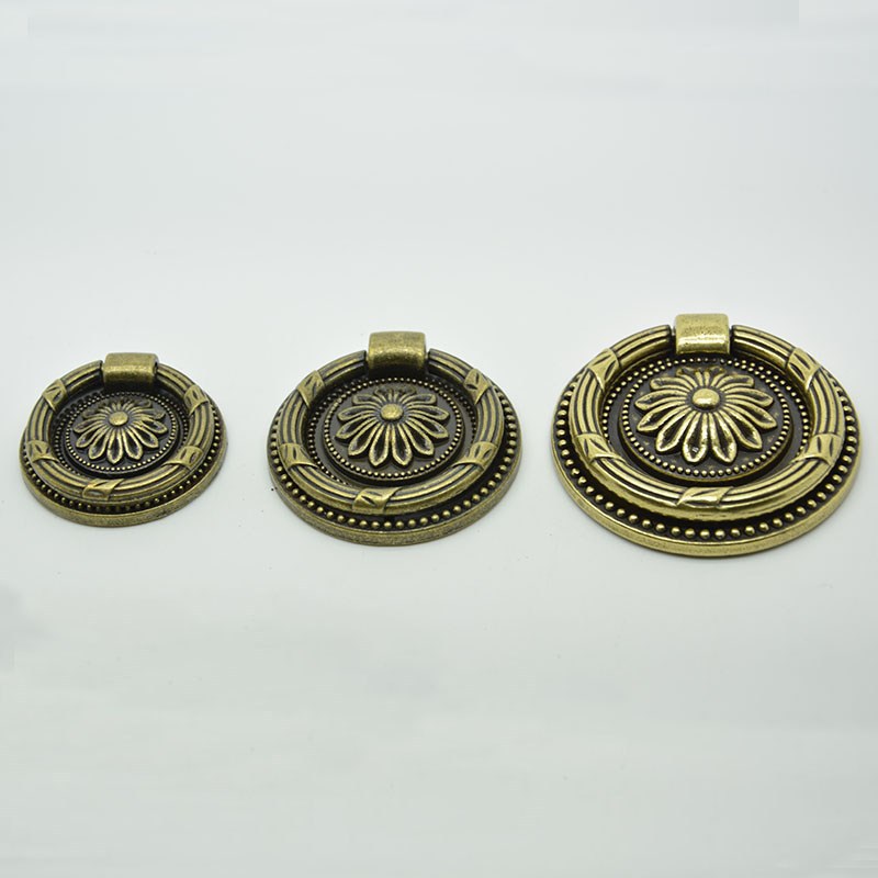 middium size bronze antique zinc alloy single hole 27g cupboard handles knobs cabinet knobs furniture handles and knobs