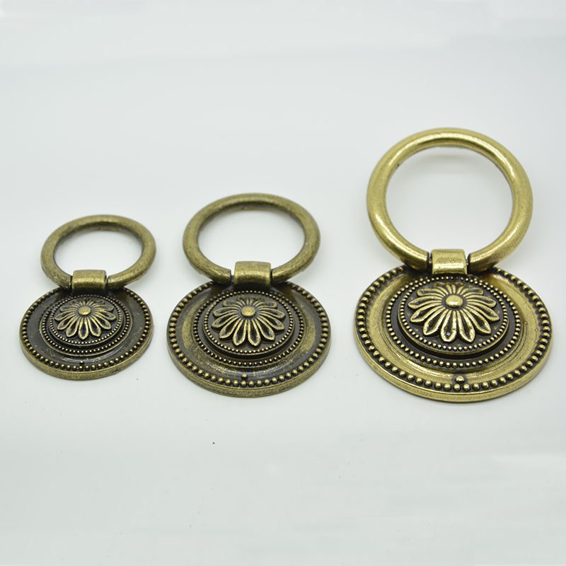 middium size bronze antique zinc alloy single hole 27g cupboard handles knobs cabinet knobs furniture handles and knobs