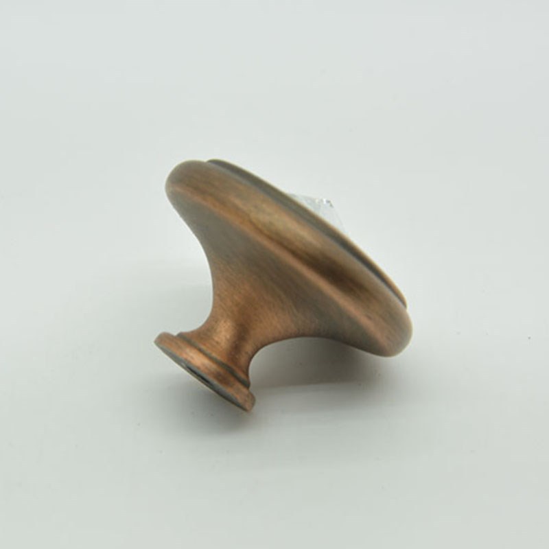 sell single hole copper zinc alloy  material 80g furniture knobs 40*31mm and 1 pcs screw antique drawer knobs