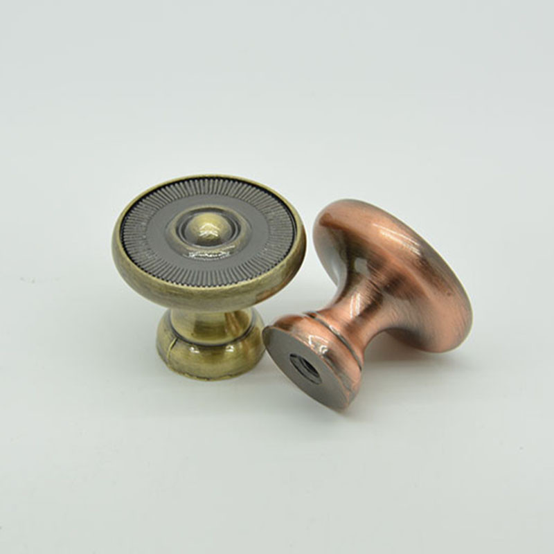 single hole brass antique zinc alloy 23g drawer handles & knobs antique high quality drawer knobs china