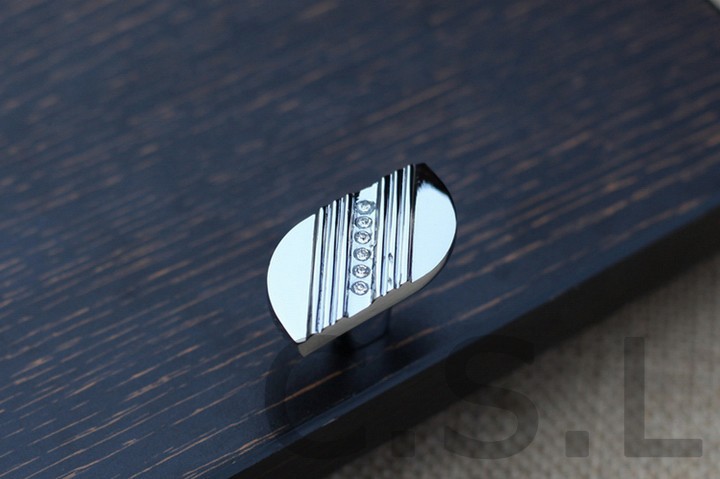New 2014 Clear Crystal Glass Pull Handle Cupboard Wardrobe Drawer Cabinet Knob