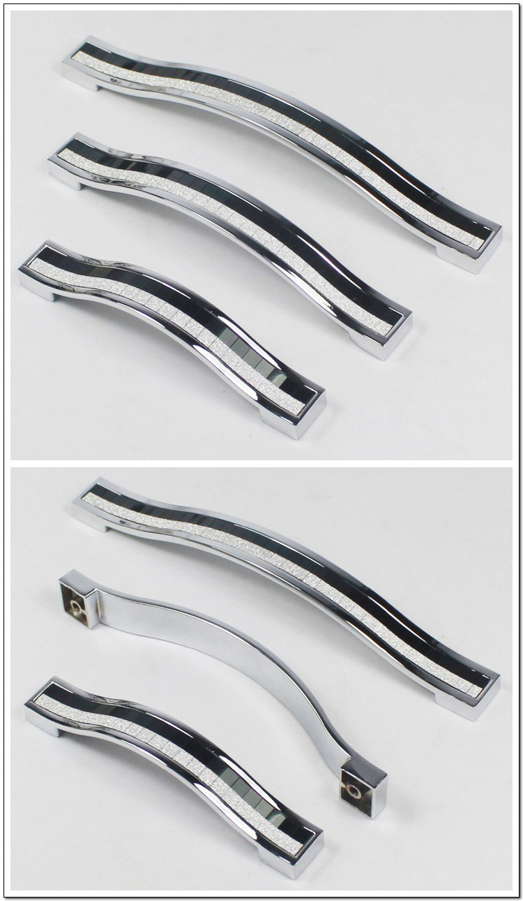 128mm Crysta drawer handle/kitchen cabinet hardware / door handle/  kitchen pull  C:128mm L:140mm