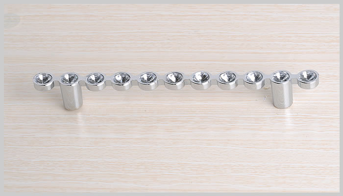 2pcs Crystal Cabinet Knob Pull Handle Drawer Cupboard Door Wardrobe crystal glass handle furniture handles