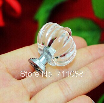New arrival Acrylic 27mm crown head handle plastic handle small jewelry box drawer handle decoration handle