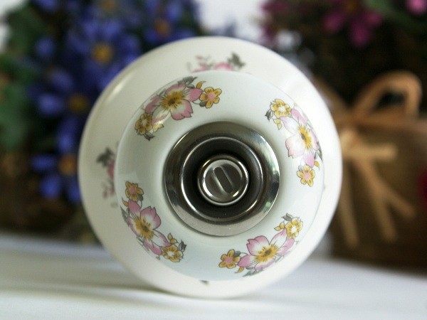 1pc/lot Rose Ceramic  door lock / door lock cylinder/ Indoor lock with key