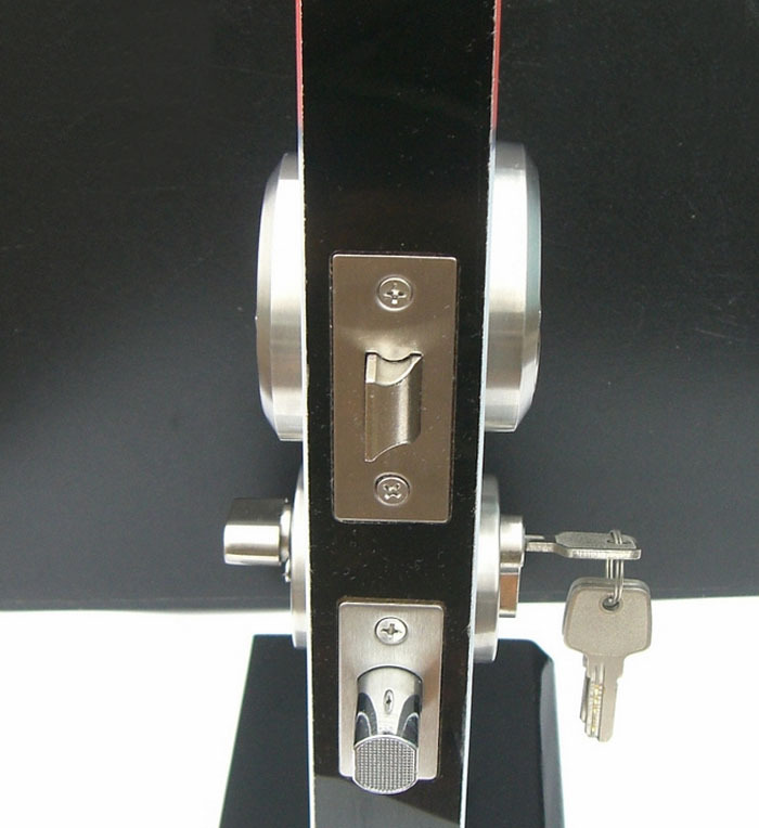 Door Locks Stainless Steel 304  Recessed Cup Handle Privacy Door Locks Set