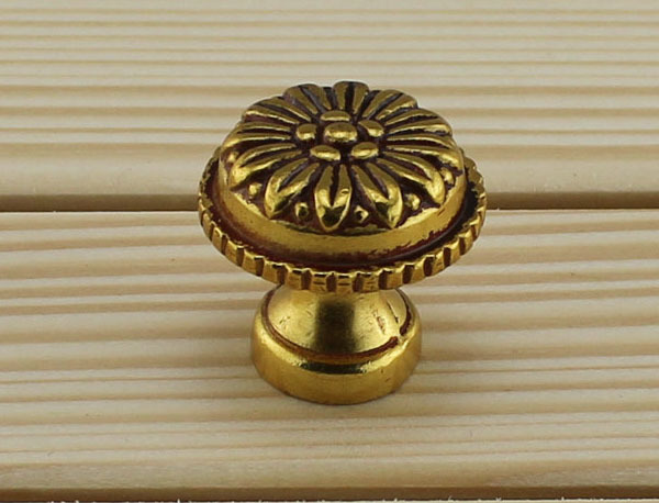 Chrysanthemum European copper archaize furniture handle Classical drawer/closet knobs Chinese&European style  pull