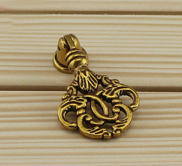 European copper archaize furniture handle Classical drawer knobs Chinese&European style Pendant pull