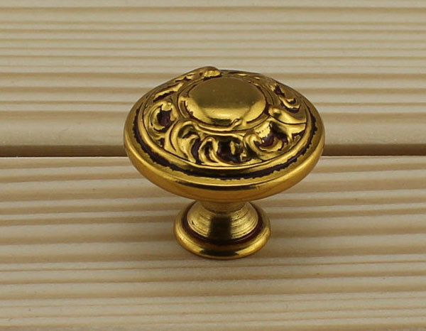 Round European copper archaize furniture handle Classical drawer/closet knobs Chinese&European style Pendant pull