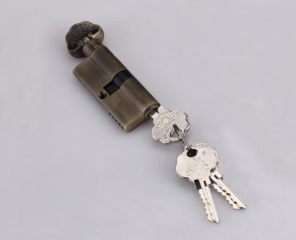 Modern Classical zinc alloy handle door lock European style Antique brown handle lockset