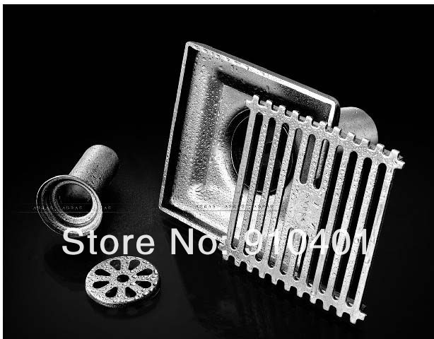 Wholesale And Retail Promotion 304 Stainless Steel Chrome Bathroom Shower Drain Washer Waste Drain Column Bar