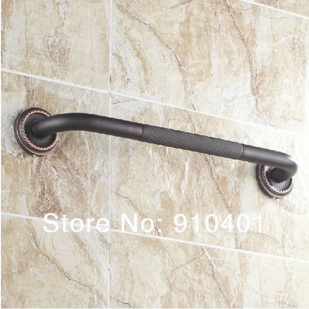 Wholesale And Retail Promotion Oil Rubbed Bronze Brass Bathroom Tub Non Slip Grip Shower Safety Grab Bar Holder