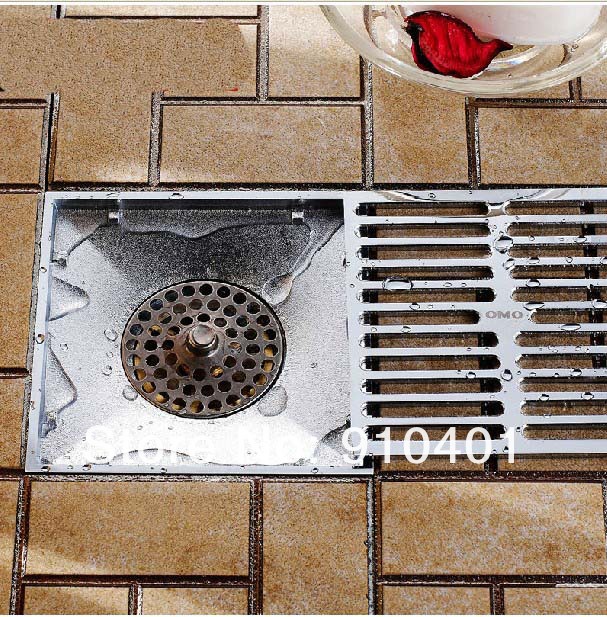 Wholesale And Retail Promotion Polished Chrome Stainless Steel Bathroom Shower Drain Washer Grate Waste Drain