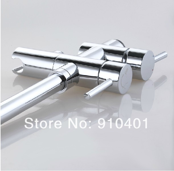 Wholesale And Retail Promotion Chrome Brass Bathtub Faucet Floor Mounted Free Standing Tub Filler W/Hand Shower
