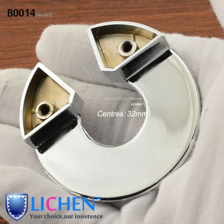 LICHEN  Furniture Hardware Zinc alloy ring Chrome-plated finishing Handle&Cabinet Handle&Drawer Handle 
