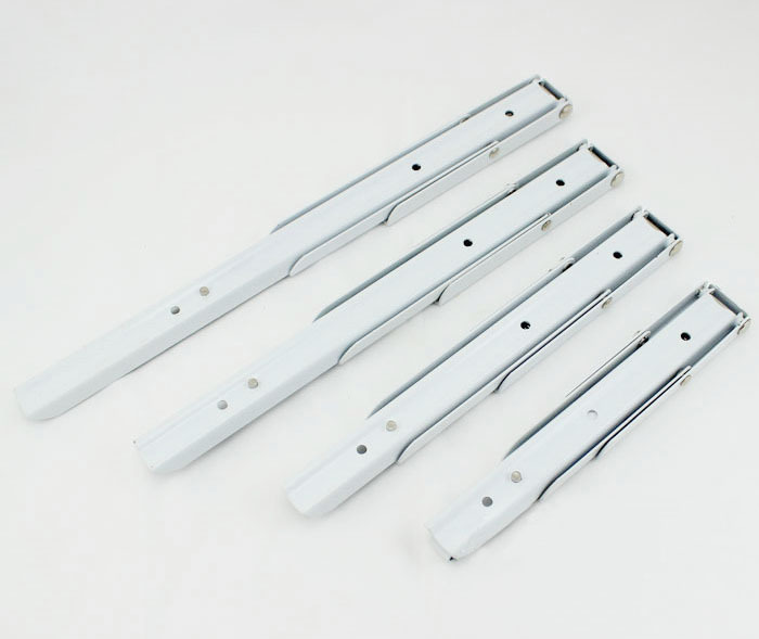 Folding White Shelf Metal Brackets 10" RV Table Metal Bracket  Hardware