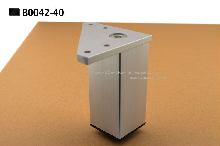 (4 pieces/lot) 40*120mm LICHEN Aluminum Legs&Furniture Cabinet Legs&square Sofa Legs