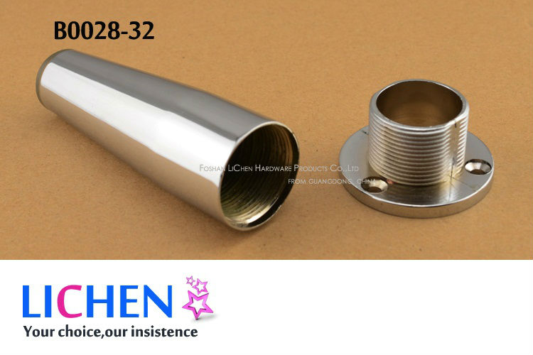 Chinese Factory LICHEN B0028-80(4 pieces/lot) Brushed Nickel Chrome plating tapered Metal Zinc alloy Furniture Cabinet Sofa Legs
