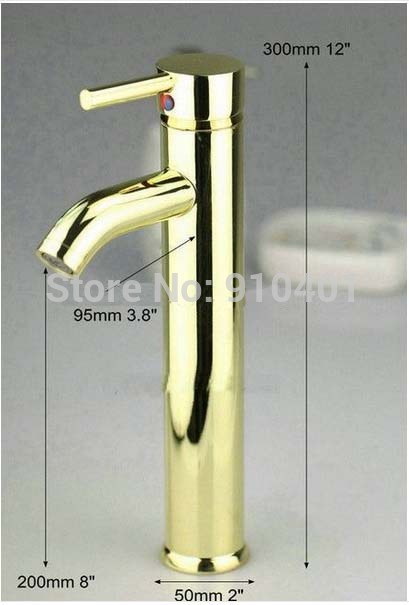 Wholesale And Retail Promotion Modern Tall Style Bathroom Basin Faucet Single Handle Hole Vanity Sink Mixer Tap