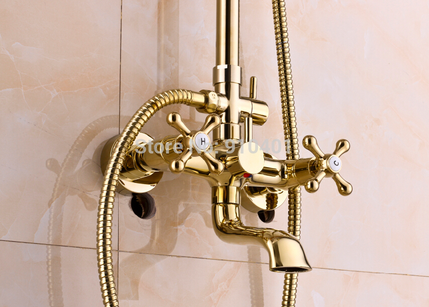 Wholesale And Retail Promotion NEW Luxury Rain Shower Faucet 8
