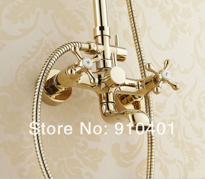 Wholesale And Retail Promotion Wall Mounted Golden Brass 8