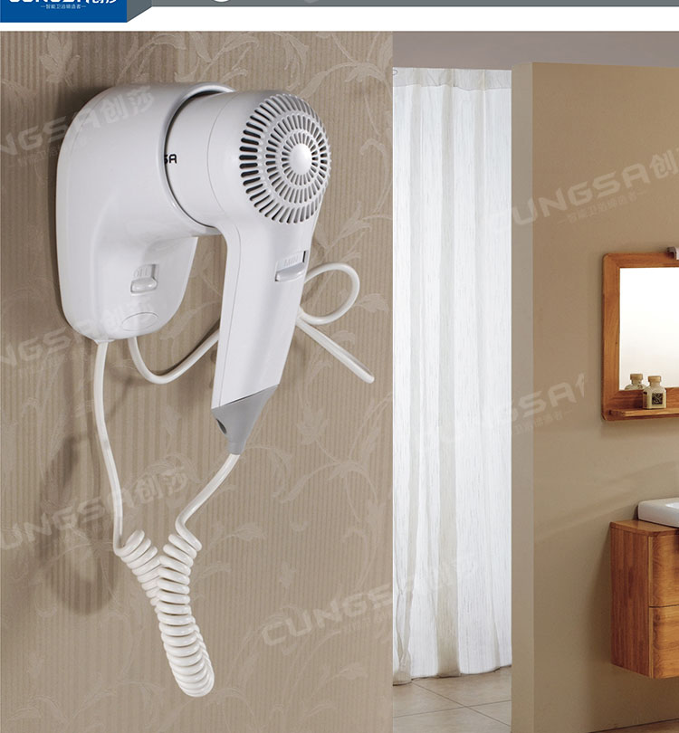 Wholesale And Retail  NEW Wall mounted electric hair dryer wall automatic hair dryer bathroom beauty machine
