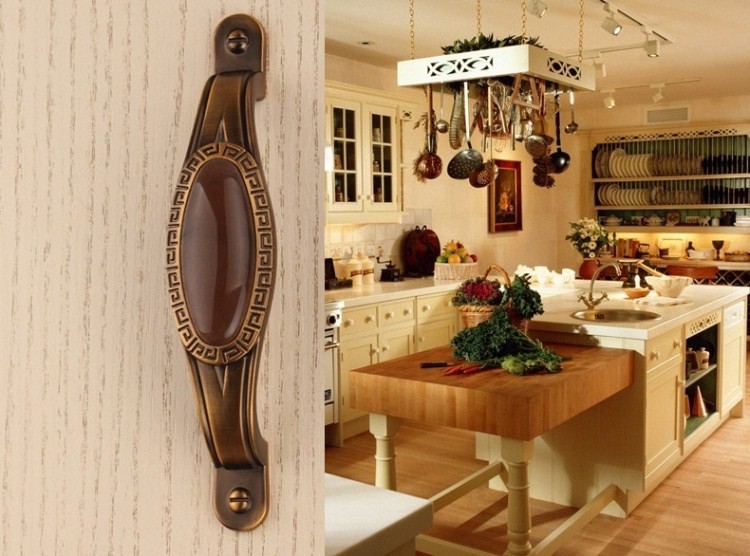 High quality European Vintage Knob Furniture handles Drawer pull Kitchen handles Handle cabinet Hardware 5pcs/lot Free shipping