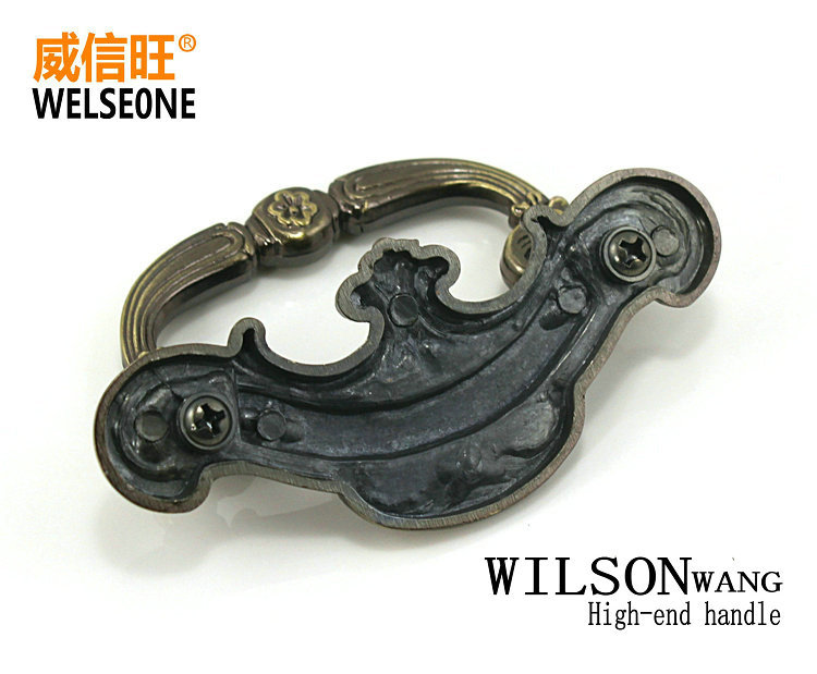 Wholesale Furniture handles European Antique 94*45mm Cabinet knobs and handles Drawer knobs Drawer handle 10pcs/lot Freeshipping