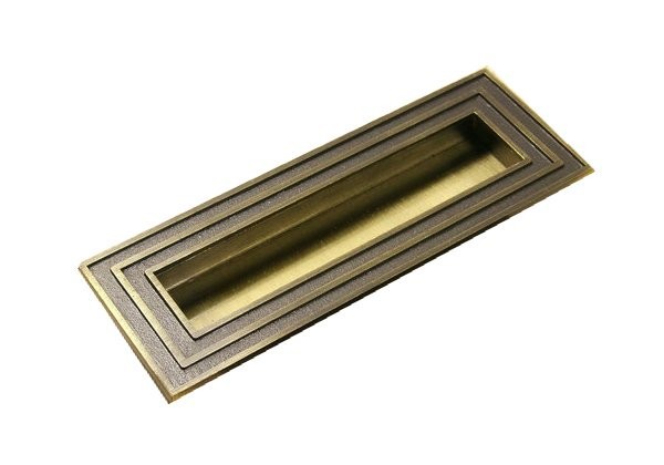 Bronze Cabinet Wardrobe Cupboard Knob Invisible Drawer Door Pulls Handles 96mm 3.78
