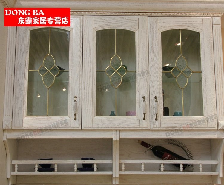 Crack Ceramics Cabinet Wardrobe Cupboard Knob Drawer Door Pulls Handles 76mm 2.99" MBS364-2
