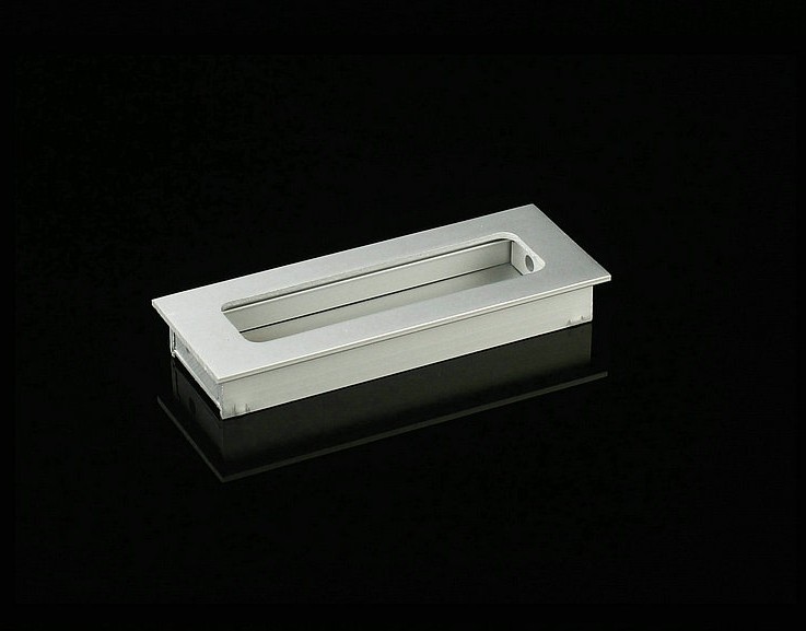 Modern Invisible Cabinet Wardrobe Cupboard Knob Drawer Door Pull Handles 108mm 4.25" MBS303-2
