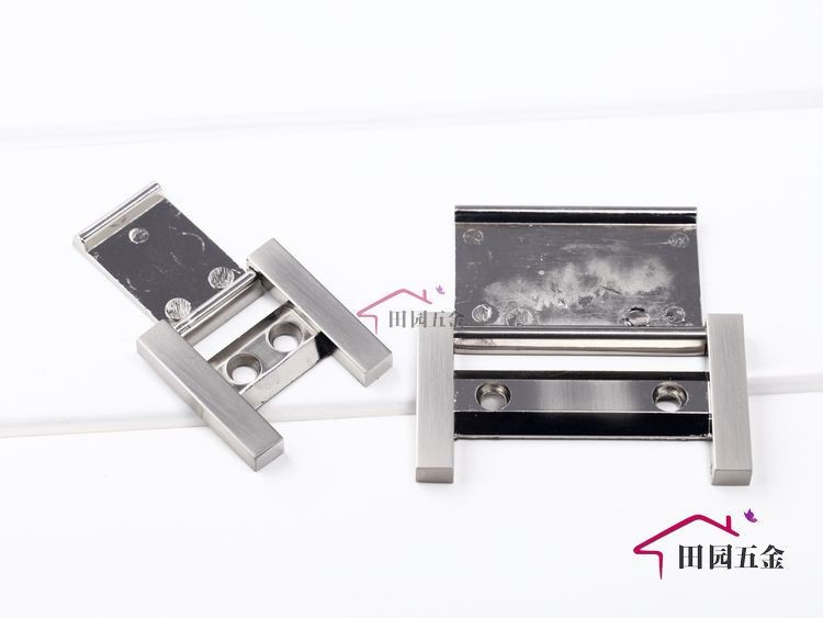 Sliver Cabinet Wardrobe Cupboard Knob Drawer Invisible Door Pulls Handles 2.52" 64mm MBS094-2