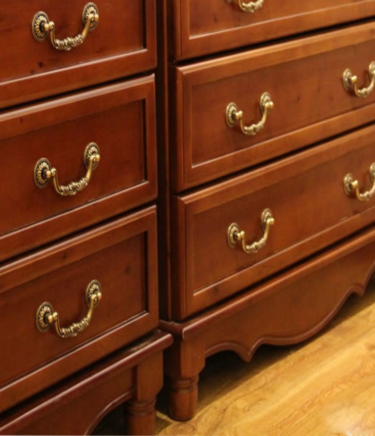 Vintage Style Bronze Cabinet Wardrobe Cupboard Drawer Pulls Handles 125MM 4.92