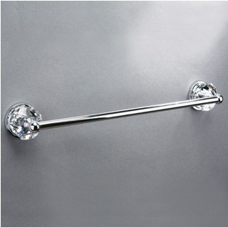 High top quality Chinese&European style Copper Metal Towel bar Modern Crystal Chrome Towel rack Free shipping