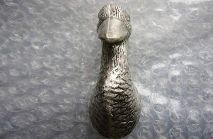 2pcs Duck Head Single Hole Stately Antique Bronze Knobs Children Donald Duck Kids Countryside Closet Handles
