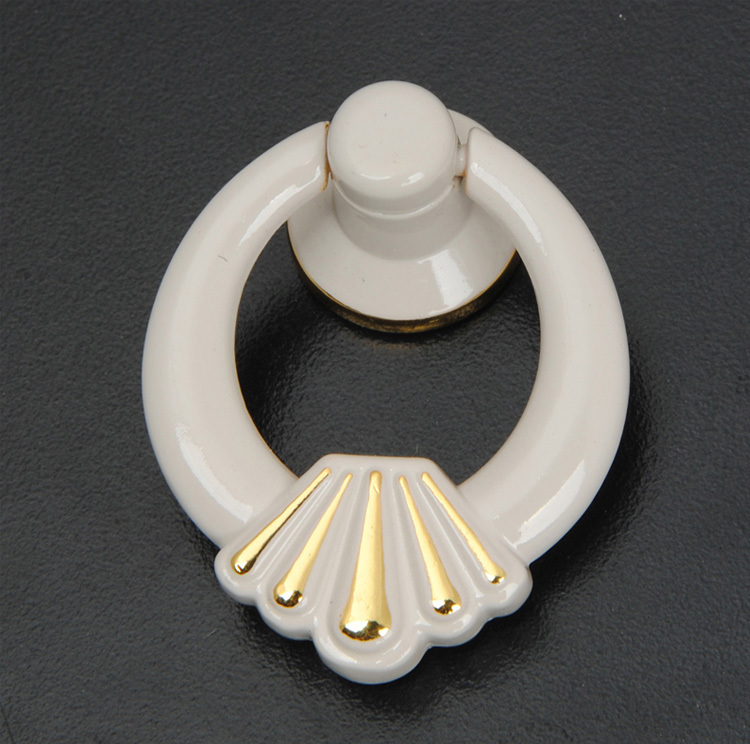 New Ivory White drawer knob, drawer pull, Dresser handle, Door pull, cupboard pull, 1031