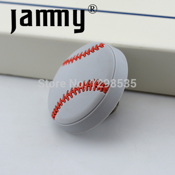 2pcs For Soft Kids Baseball Furniture Handles Drawer Pulls Kids